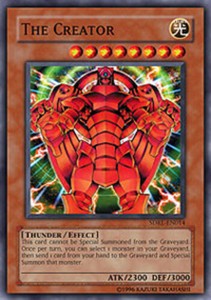 The Creator - SDRL-EN014 - Common - 1st Edition x3 - Lightly Played
