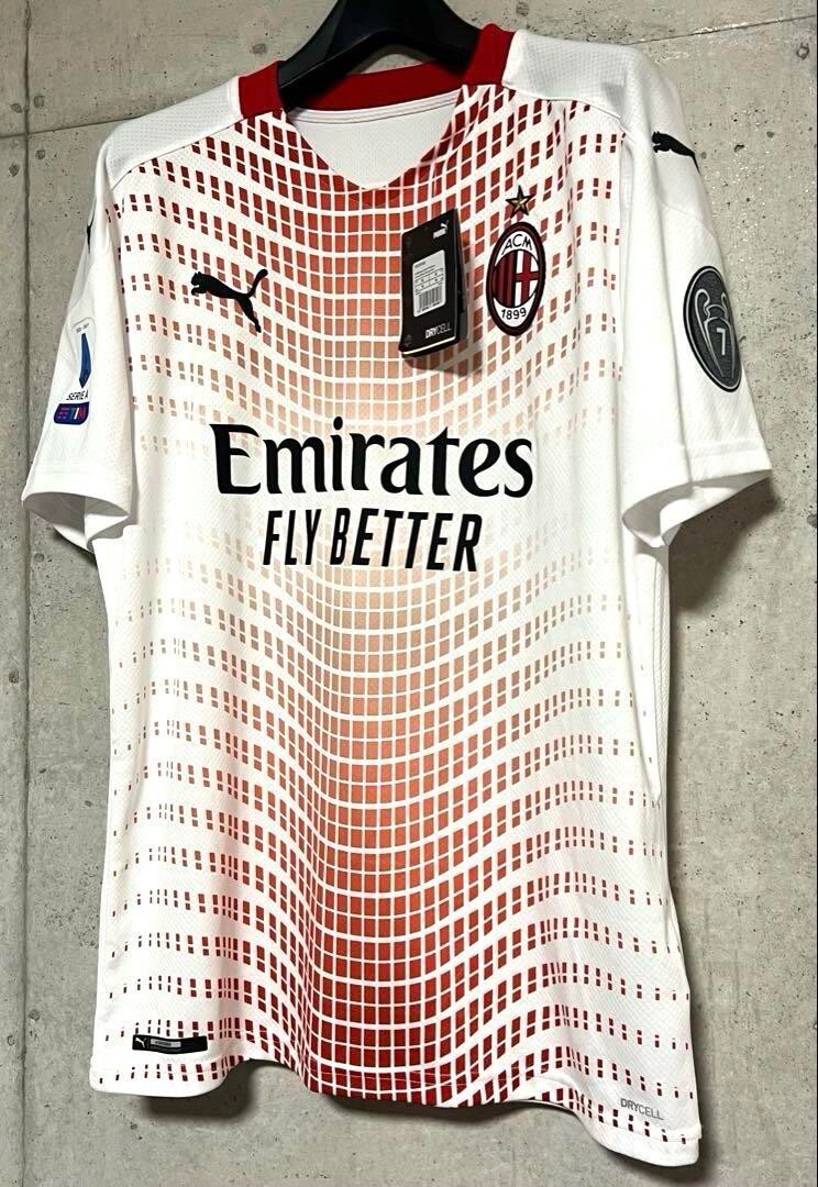 Sandro Tonali AC Milan 20/21 Away Jersey Puma #8 M Size New with