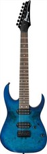 Ibanez / RG7421PB-SBF Sapphire Blue Flat 7 String Guitar