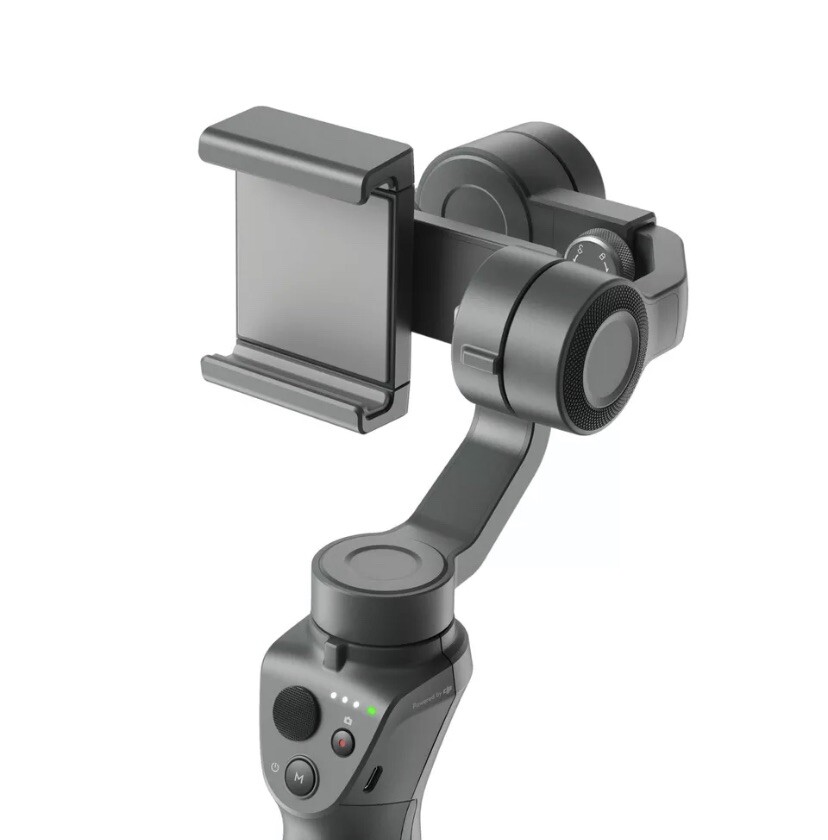 Apple - DJI OSMO MOBILE 2 ＋BASE DJI Osmo Mobile 2 handheld smartphone gimbal stabilizer