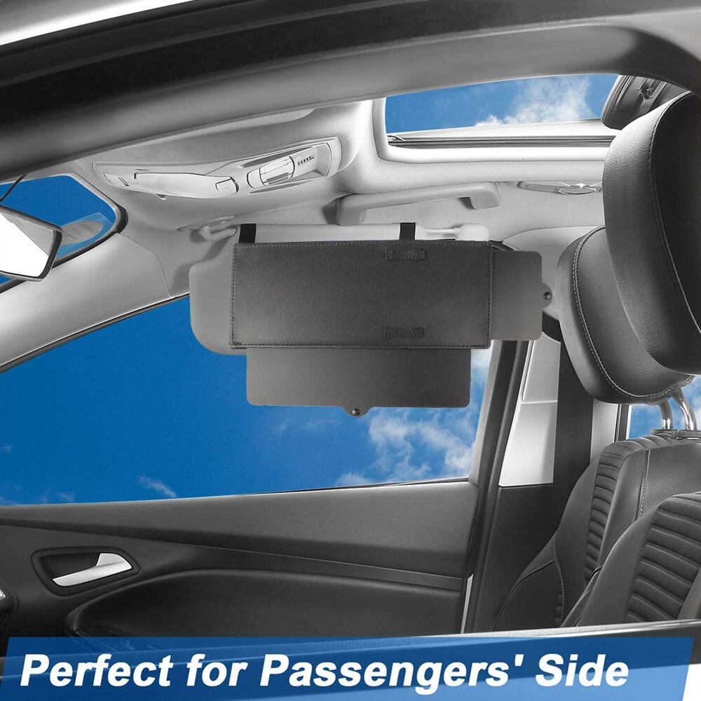 1x Car Sun Visor Extension Extender Shield Window Shade Anti-glare VP ...