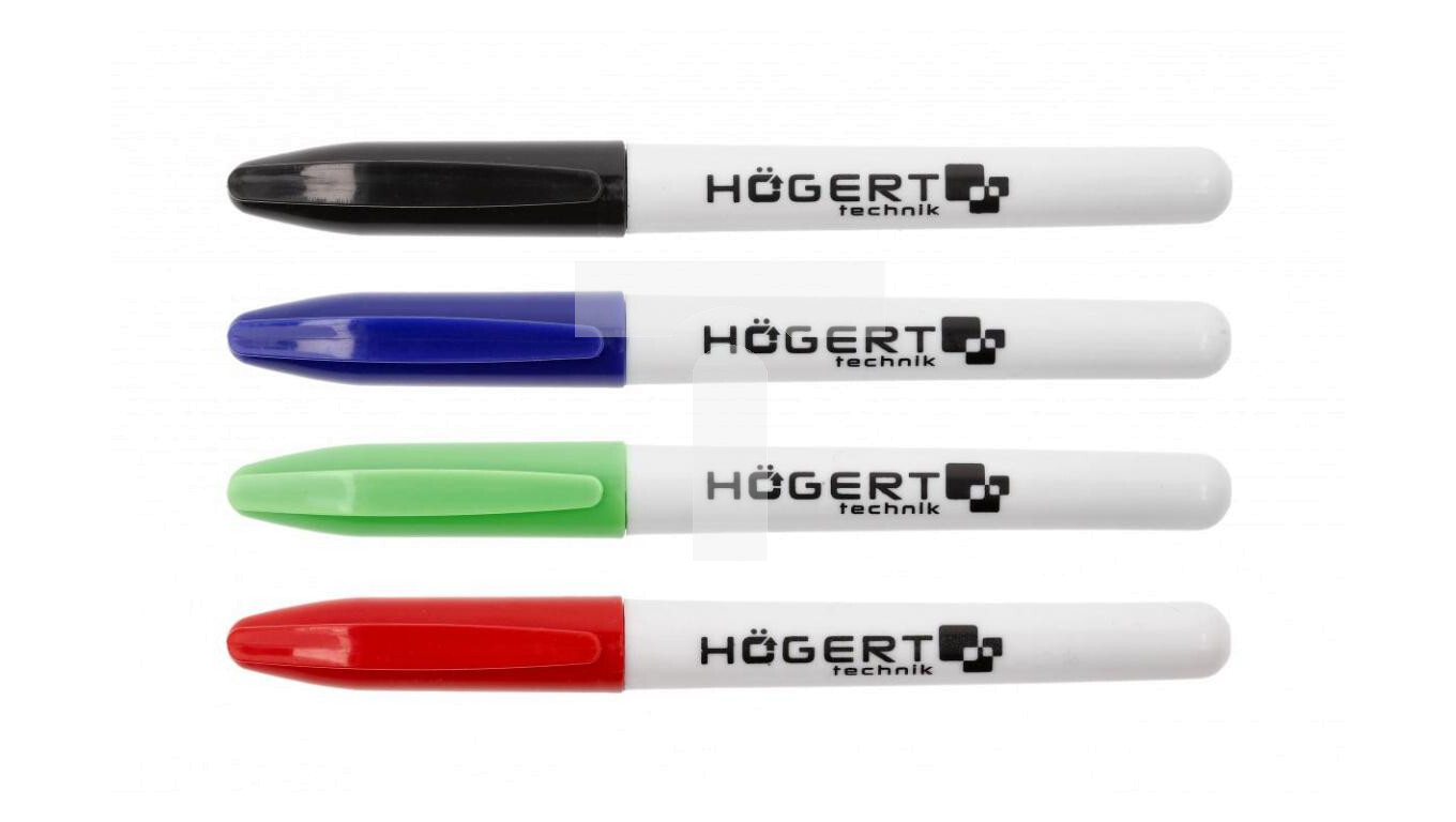 Permanent markers, 4 pcs. mix of colors /T2UK