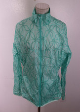 Brooks Sports Light Shelter Device Lightweight Jacket IV Womens Medium Blue Run