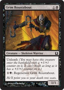 Grim Roustabout x4 - Return to Ravnica - NM-Mint, English - Return to Ravnica
