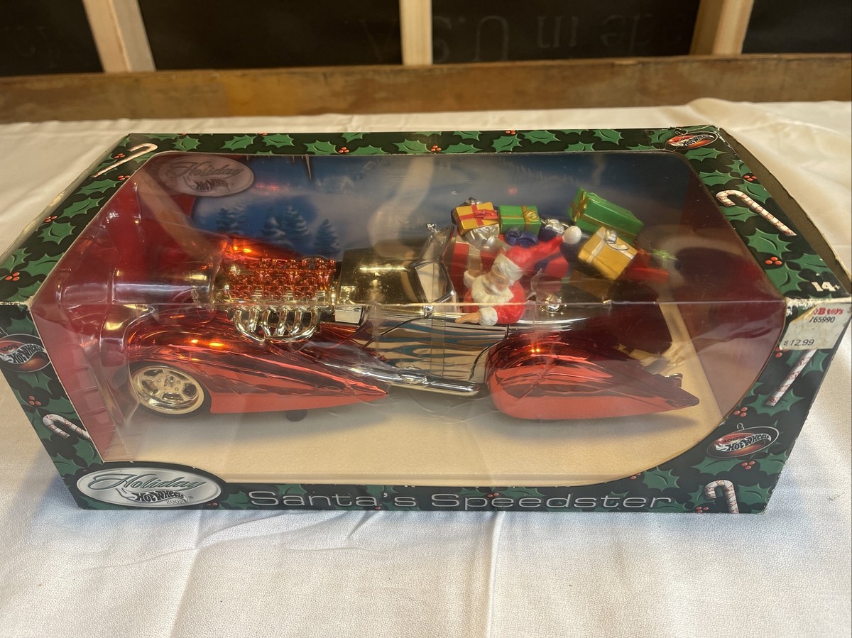 Brand new 2002 Holiday Hot Wheels 1/18 Scale Diecast 55635