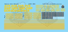 AVR SWP DCR Locomotive HO Scale Decal Set