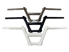 TNT 6-PIECE CHROMOLY BMX HANDLEBAR 7" BLACK