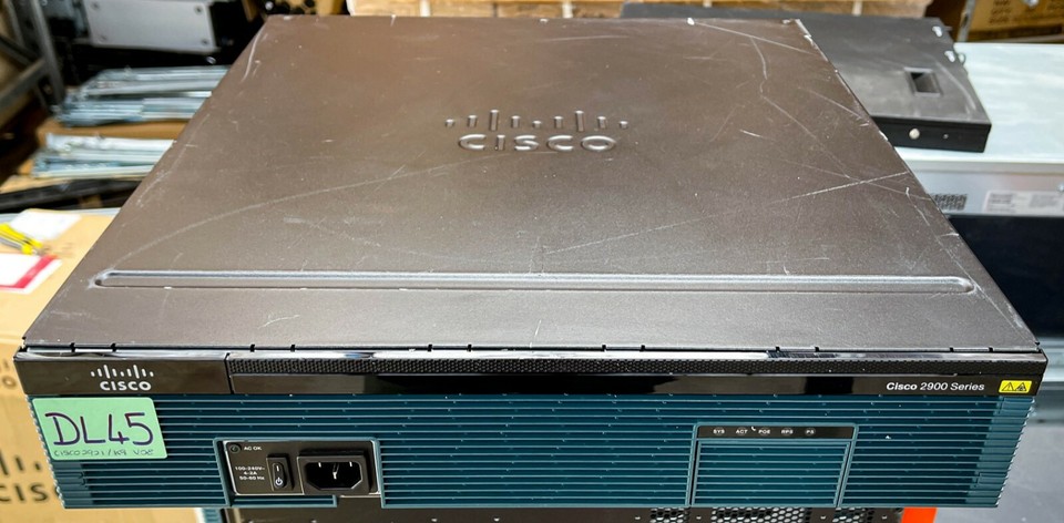 Cisco 2921 Integrated Services Router | CISCO2921/K9 V08 2900 Series | eBay
