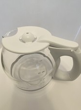 Mr. Coffee Replacement 12-Cup Pot Maker White PLD13 Carafe Decanter Glass