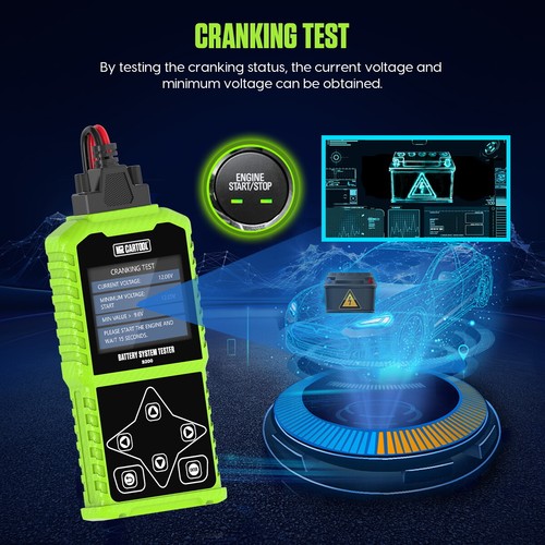 12V 24V Car Battery Tester Car Battery Tester Test Device Car Battery Diagnostic Device - Picture 5 of 15