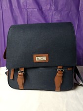 NWT Silver Cross Wave Luxury diaper Changing bag, Indigo