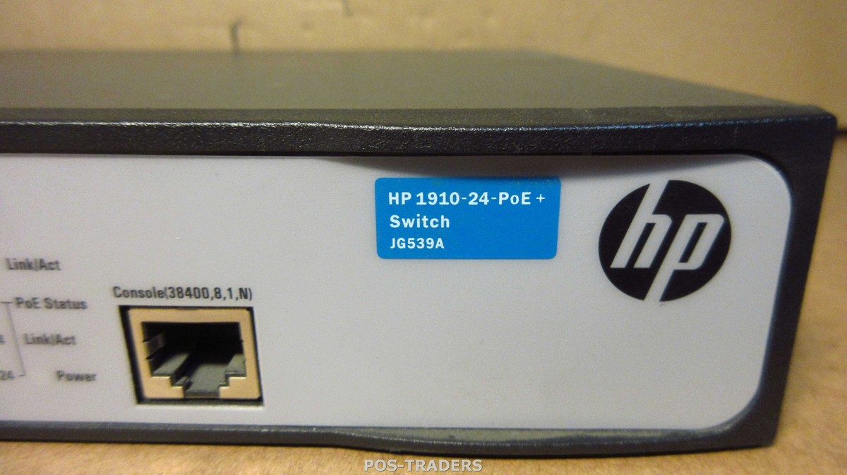 HP JG539A OfficeConnect 1910 24 PoE+ Switch 24x 10/100 + 2x