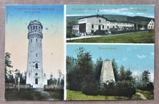 Grenzbaude / Wiesendenkmal / Bismarckturm - Eulengebirge Schlesien - 1920