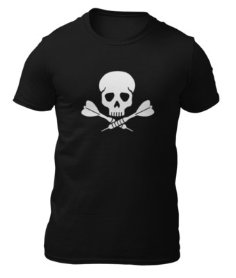 CAMISETA - CALAVERA DARDOS - DIANA - T-SHIRT -