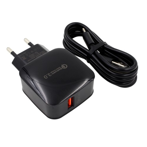QC 3.0 USB Fuente de alimentación rápida Cargador Cable para Nokia N1 Microsoft Lumia 950XL - Imagen 2 de 2