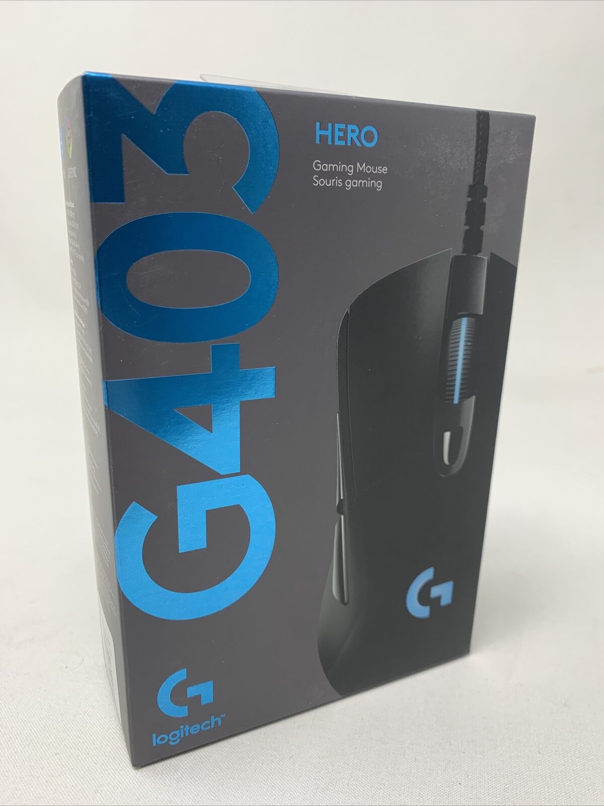 mouse hero g series g403 preto em Promoção no Magazine Luiza