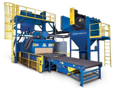 Wheelabrator MaxMesh 48 Pass Through Shot Blast System
