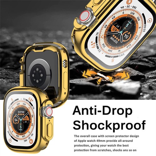 Etui na Apple Watch Ultra 2 49mm TPU Miękka silikonowa osłona ekranu - Wielka Brytania - Zdjęcie 7 z 18