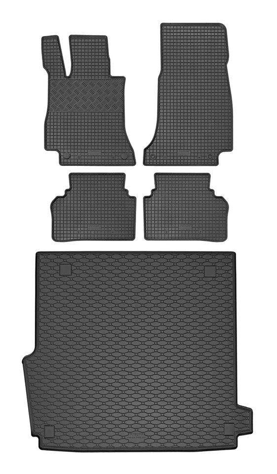 Auto Gummimatten und Kofferraumwanne für Mercedes E-Klasse S213 Kombi ab 2016 ab