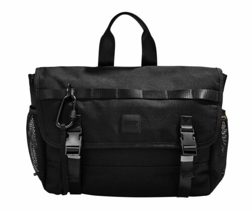 ESPRIT Messenger Bag Umhängetasche Laptoptasche Handtasche Tasche Black Schwarz - Afbeelding 1 van 1