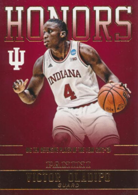 2016 Panini Indiana Hoosiers HONORS #VO-IU - VICTOR OLADIPO