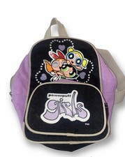 Vintage 2001 Powerpuff Girls Mini Backpack Cartoon Network Small Bag