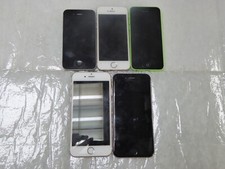 iPhone 4/5s/5c/6s/6 Lot of 5 Locked / Not Working