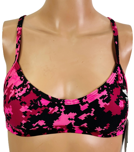 TYR Femmes Ultra Lite Digi Camouflage Travail Sortie Haut Bikini