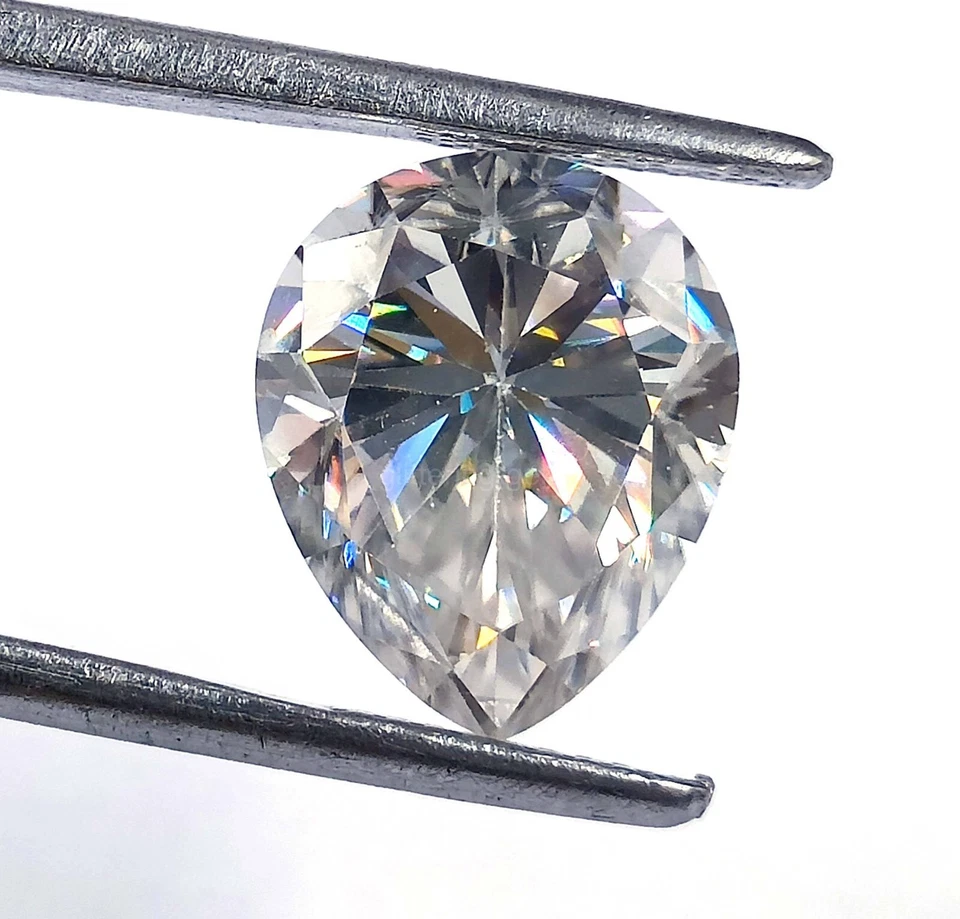 IGL 3 Ct Pear Cut Loose CVD Diamond Lab Grown D Color VS1 Clarity IGL 5AOK - Image 3 of 4