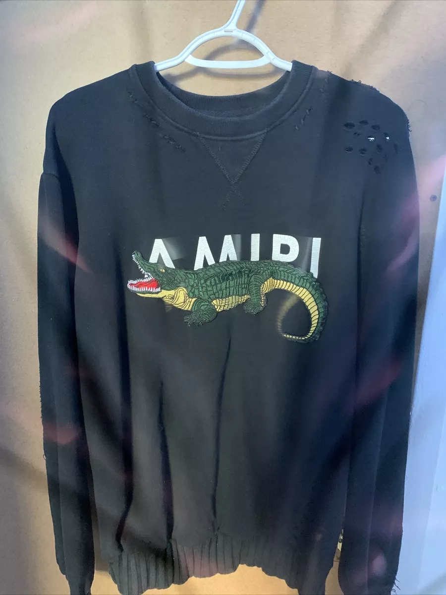 Amiri clearance alligator sweatshirt