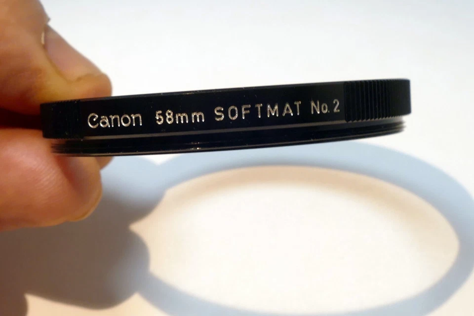 Canon Softmat No. 2 58mmLens Filter Soft Focus #2 Portraiture  - Genuine OEM - Image 2 of 4