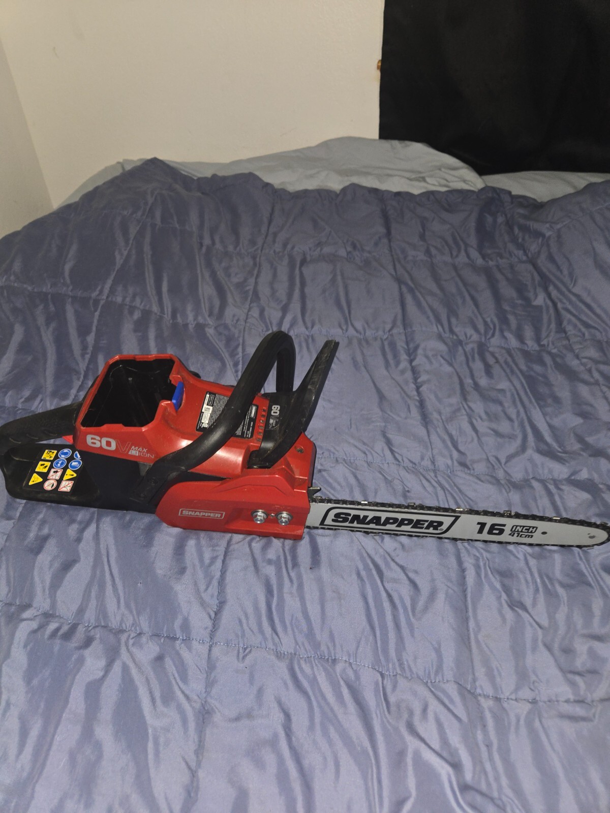 Snapper 60v Brushless 16" Cordless Chainsaw (SC60V, Tool Onl