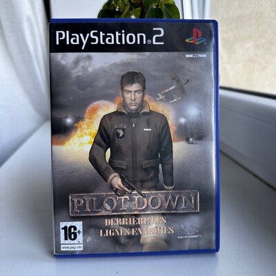 Pilot Down Behind Enemy Lines PS2 Playstation 2 | CIB Complete w/Manual PAL