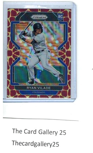 Julio Rodriguez [Giraffe Prizm] #40 2022 Panini Prizm card