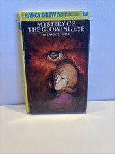Nancy Drew 51: Mystery of the Glowing Eye by Carolyn Keene (cr 1974, Hardcover)