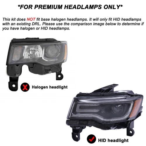 Bluetooth APP RGBW LED DRL Board For 2014-2021 Jeep Grand Cherokee Headlight - Bild 5 von 9