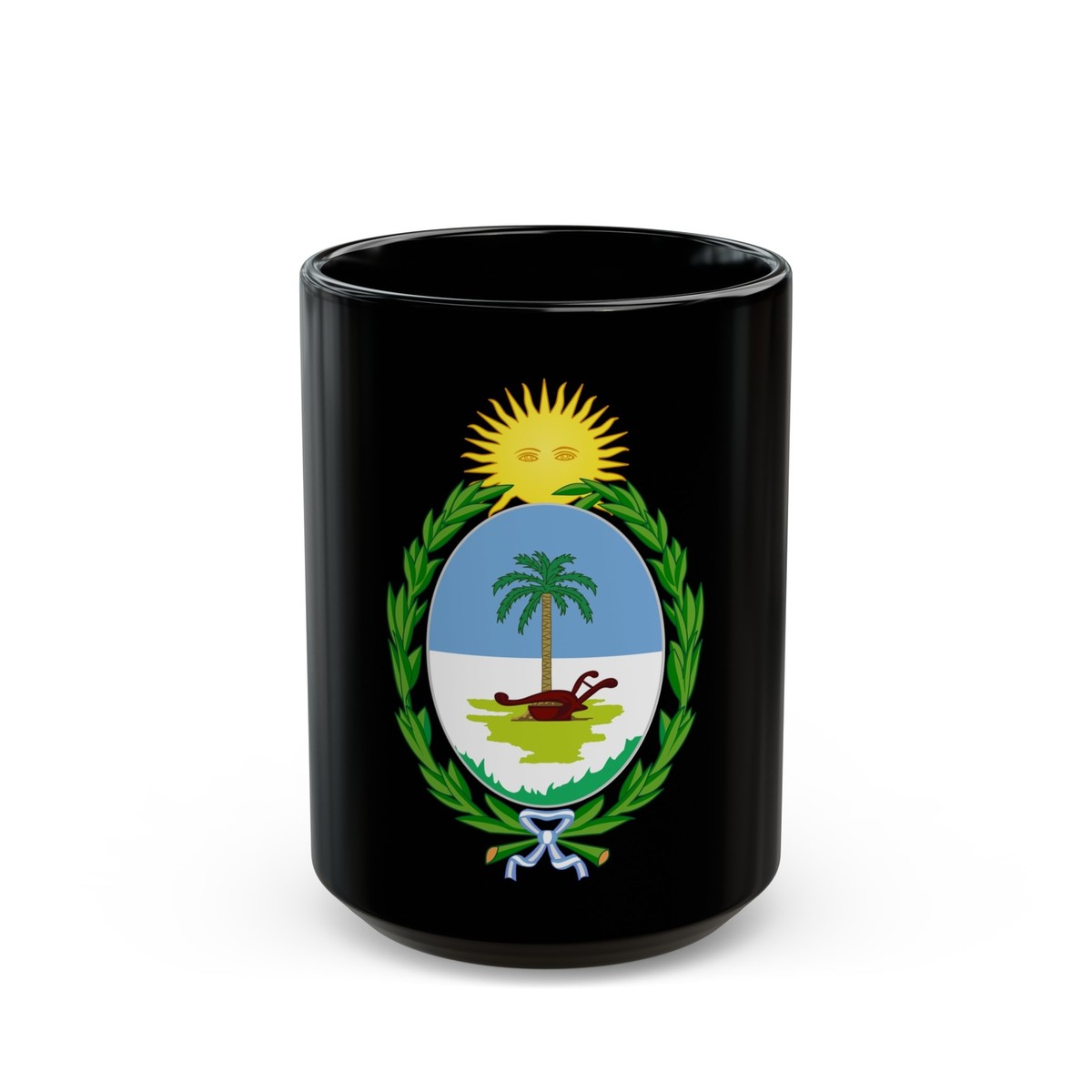 Coat of Arms Chaco Argentina Black Coffee Mug