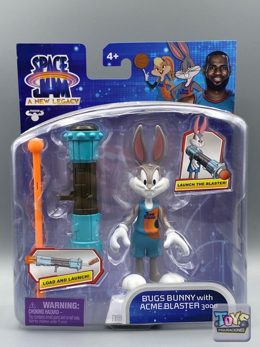 SPACE JAM A NEW LEGACY: BUGS BUNNY with ACME BLASTER 5 Inch