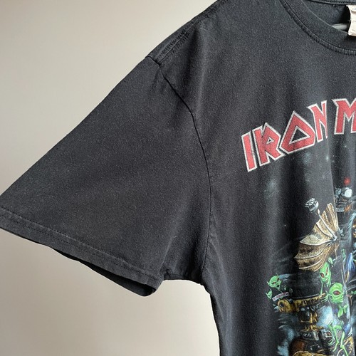 Iron Maiden Sonisphere 2010 Distressed T-Shirt Size XL - Picture 4 of 9