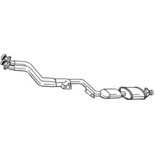 BOSAL Katalysator passend für Mercedes-Benz C-Klasse W202 S202 099-600