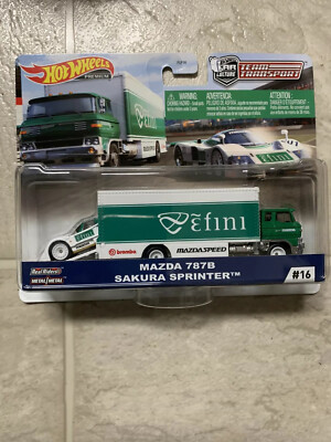 Hot Wheels 2020 Car Culture Team Transport #16 Mazda 787B Sakura