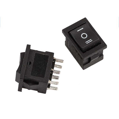 Kippschalter Wippschalter Eckig KCD1/KCD11 EIN/AUS 2/3/4/6 Pin 250V / 6A15x21mm - Picture 12 of 30