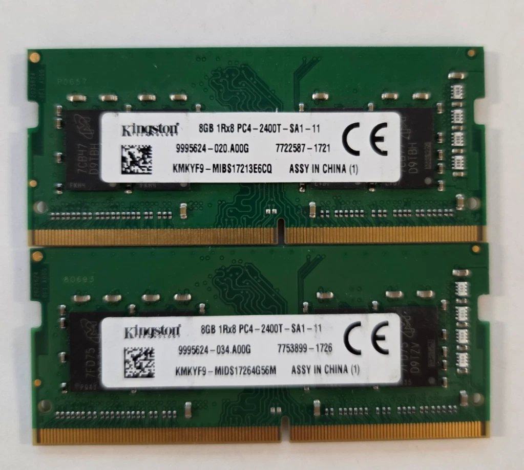 Kingston PC4-19200 (DDR4-2400) Bus Speed Computer RAM 8 GB