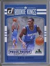 2016-17 Panini Donruss Rookie Kings Press Proof Blue 63/99 Kris Dunn #5 e5r