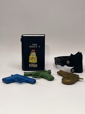 Inch High Private Eye Mini Book Gun And Accessories W/ Three Mini Guns  Holster