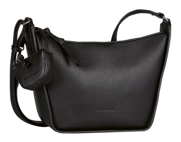 Tom Tailor Novia Hobo Bag M UmhäNgetasche Tasche Black Schwarz Neu-image
