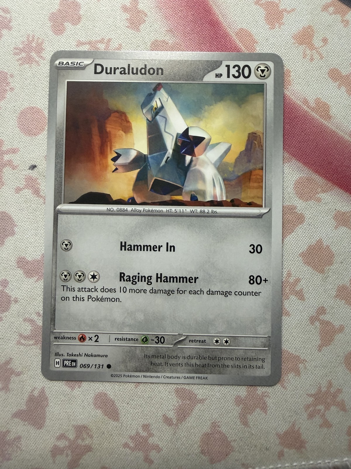 Duraludon Common SV: Prismatic Evolutions 069/131 NM
