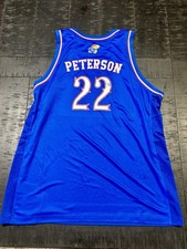 KANSAS JAYHAWKS DARRYN PETERSON SIGNED JERSEY AUTHENTIC AUTOGRAPH JSA COA