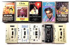 ELVIS PRESLEY - Lot of 5 Cassette Tapes / Tested