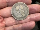 1893 Russian Silver Rouble, Alexander III, Nice Condition